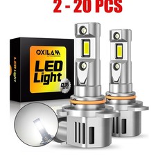 2-20X OXILAM 9012 LED Headlight Bulb 6500K High Lo Beam White Lamp Bright Canbus picture