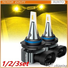 1/2set FANLESS 9006 HB4 Headlight LED Fog Light Low Lamp Beam 3000K YELLOW picture