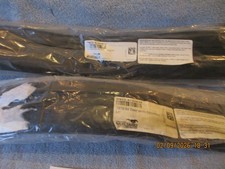 1979-1984 FORD MUSTANG BRAND NEW DOOR MOLDINGS BLACK  picture