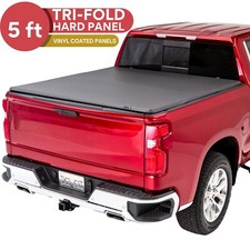 TACTIK 5 ft Ford Ranger 2019-2025 Tri-Fold Hard Panel Tonneau Cover picture
