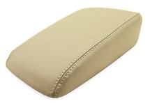 Fits 99-03 Acura TL Beige Vinyl Leather Center Console Lid Armrest Cover picture