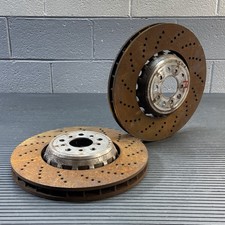 2021-2026 BMW M2 G87 Brake Disc Rotor Front Left & Right 5K Miles Set of 2 OEM picture