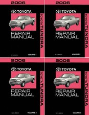 Shop Service Repair Manual fits 2006 Toyota Tundra Complete Set picture