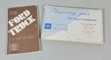 Vintage 1978 Ford Truck Owner’s Manual F-100 F-350 75th Anniversary Edition picture