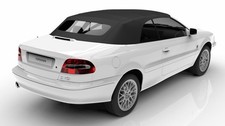 VOLVO C70 Convertible Soft Top  1998-06 Black Canvas picture