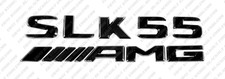 Trunk Black Emblems Badges Logos Letters New for Mercedes-Benz SLK55 AMG R171 picture