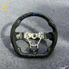 Forged Real Carbon Fiber Steering Wheel Fit For Subaru WRX STI Legacy 2015-2022 picture