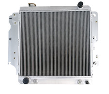 3 Row Aluminum Radiator For 1987-2006 Jeep Wrangler TJ YJ 2.4 2.5L 4.0 4.2L picture