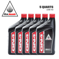 GN4 PRO Honda Oil 10w-40 SJ 4 stroke MOTORCYCLE OIL (5 QUARTS) picture