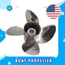 15 1/4x22 Stainless Boat Propeller For Mercury 135-300Hp / Alpha ONE 15 tooth RH picture