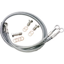 GBrakes Front Brake Line Kit - Clear, 2 Line picture