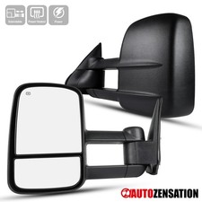 Fit 1999-2002 Silverado GMC Sierra 1500 2500 Power Heated Tow Mirrors Left+Right picture