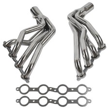 Long Tube Stainless Steel Headers w/Gaskets for Chevy GMC 07-14 4.8L 5.3L 6.0L picture