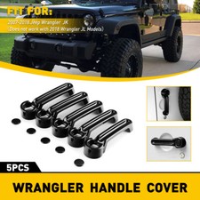 For Jeep Wrangler JK 2007-2018 Door Car Handle Cover Molding Trim Accessories picture