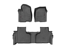 WeatherTech FloorLiner for 2019-2025 Chevrolet Silverado 1500 - Black picture