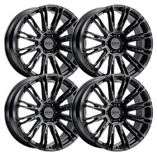 (Set-4) Raceline Ascent Gloss Black 22x9.5 6x135 20mm Wheels Rims 22 Inch picture