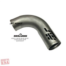 Jetworks Sea-Doo All 2017+ 325 300 230 170 155 130 Free Flow Exhaust Tube RXP X picture