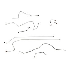 Fits 1988-1990 Jeep Cherokee XJ Power Brake Line Set Kit Tubes Stainless Steel picture