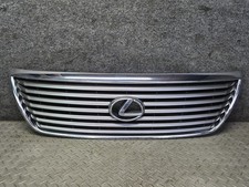 04-06 LEXUS UCF30L LS430 FRONT UPPER HOOD CHROME GRILLE W EMBLEM OEM picture