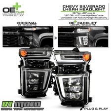 For Halogen OE Upgrade 2020-23 Chevy Silverado 2500HD 3500HD Full LED Headlights picture