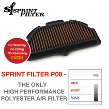 Sprint Air Filter P08 Suzuki GSXR 600 750 PM25S picture