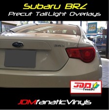 13-16 Scion FRS GT86 REDOUT Tail light Overlays Tint JDM Precut BRZ Wrap RED picture