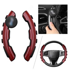 Fundas Para Volante De Coche Auto Cubiert con perilla giratorio para volante, picture