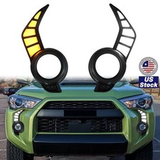 LED Front Daytime Running Light Fog Bezel Turn Signal For Toyota 4Runner 2014-24 picture