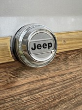 Grand Wagoneer Silver Tailgate Key Cover Decal 86-91 Pivot Notch At 4 O’clock picture