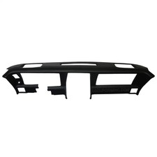78-82 Corvette New Black Molded Dashcap picture