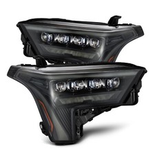 For 22-26 Toyota Tundra Alpharex Nova Alpha Black White DRL LED Headlights Lamps picture