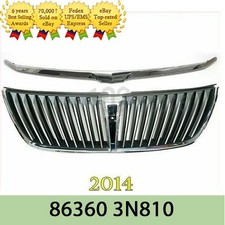 863603N810 Genuine Radiator Grill(Front Camera Hole)For Hyundai Equus 14-15 picture