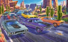 PLYMOUTH ROAD RUNNER SW ART 1969 1970 1971 383 426 WILE COYOTE AIR GRABBER 727 picture
