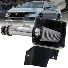 HPS Polish Shortram Air Intake Heat Shield Kit For 18-22 Honda Accord 1.5T CV1 picture
