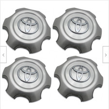 4pc 2003-2009 Toyota 4Runner 69430 17x7.5 6 Spoke Aluminum Wheel Center Caps SET picture
