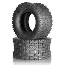 2pcs 20x10-10 ATV UTV Tires All Terrain AT 4 Ply 20x10x10 Black Rubber picture