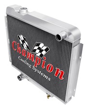 4 Row Alliant Champion Radiator for 1965 1966 Ford Galaxie 500 V8 Engine picture