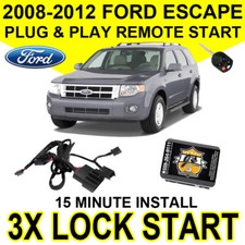 2008-12 Ford Escape Easy Install Remote Start Plug and Play Original Fob FO1A picture