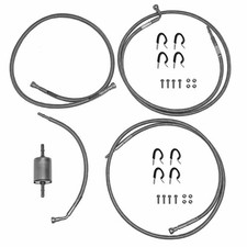 Fits Chevrolet Tahoe 2000-2003 Quick Fix Fuel Line Kit Stainless QFF0011SS-CPP picture