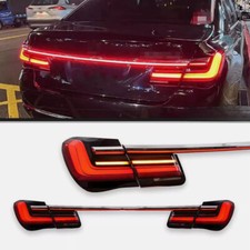 For 2009-2015 BMW 7 series F01 F02 Upgrade LED Through Tail Light Lamp Assembly picture
