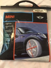 Mini Cooper Winter Traction Aid Snow Chains New Pair of Two 369054 Auto Sock BMW picture