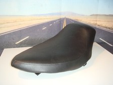 Harley Solo Seat Black Vinyl FX FL Panhead Shovelhead 1965-84 V-Twin 47-0599  CE picture
