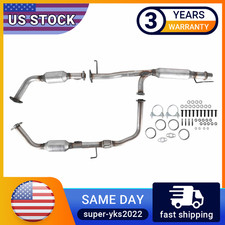 Catalytic Set + Resonator For 2000 2001 2002 Toyota Tundra 4.7L V8 EPA Approved picture