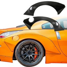 VSaero FRP TKYO Wide Body Fender Flares (rear) 2pc 80mm (Z33) for 350Z Nissan 0 picture