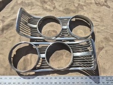 1968 1969 68 69 Ford Galaxie Headlight Bezels Pair OEM  picture