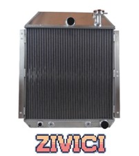 Aluminum 3 Row Radiator For 1950 1951 1952 53 1954 GMC Panel Trucks 3.7L 4.1L I6 picture