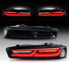 VLAND LED Tail Lights For Chevrolet Chevy Camaro 2016-2018 Red Sequential Signal picture