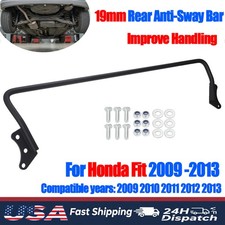 19mm Rear Anti-Sway Bar w/ Hardware Kit For Honda Fit 2009-2013 Improve Handling picture