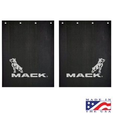RUBBER MACK LOGO Mud Flaps 1/4