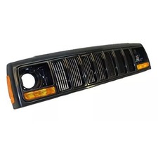 For 1997-2001 Jeep Cherokee Header Panel Grille Headlamp Door marker lights 8pc picture